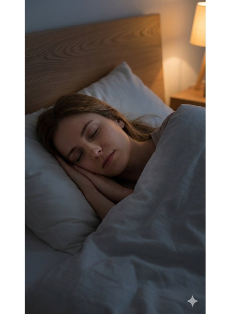 Anti-snoring nasal strips, safe and effective nasal patch for better breathing, 6-pack - Image 4